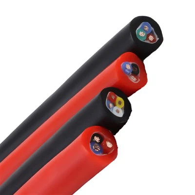 Гъвкав гумен кабел с медна сърцевина